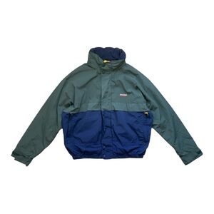 Nautica Windbreaker, Green and Blue, Size X Large